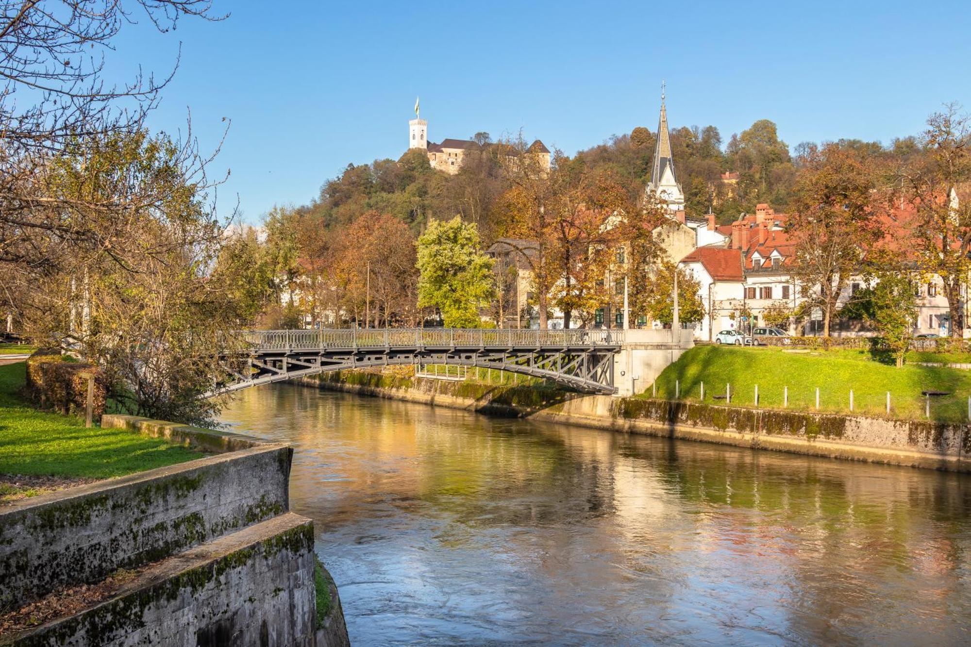 Luxe Penthouse With A Castle View Ljubljana Dış mekan fotoğraf